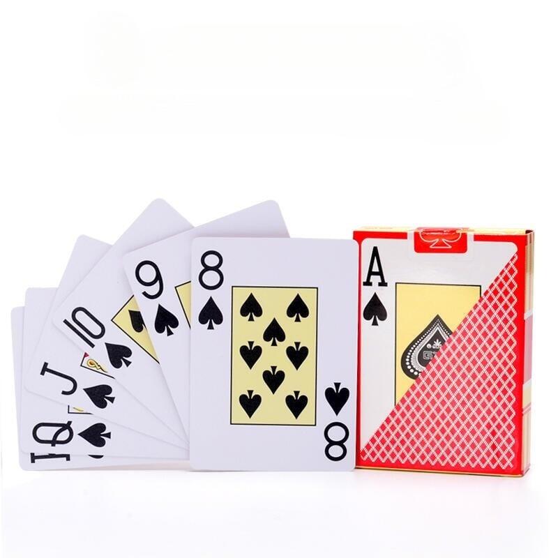Китайская фабрика с индивидуальной печатью логотипа для покерных игральных карт-WallisPlastic