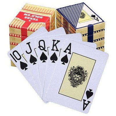 Китайская фабрика с индивидуальной печатью логотипа для покерных игральных карт-WallisPlastic