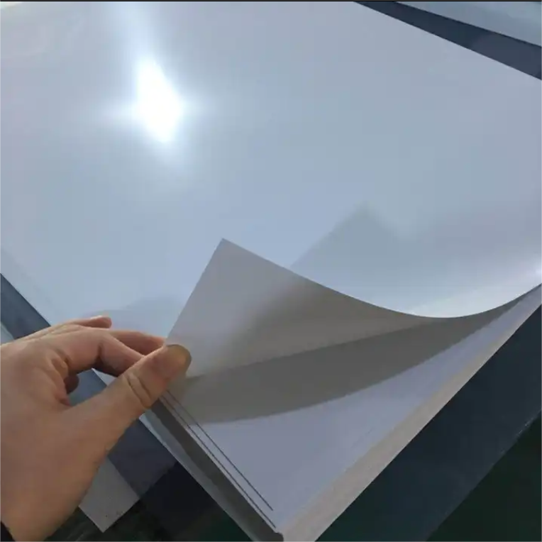 Нефлуоресцентный белый лист ПК для струйной печати-WallisPlastic