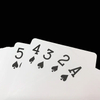 Водонепроницаемые игральные карты для покера из ПВХ высокой твердости-WallisPlastic