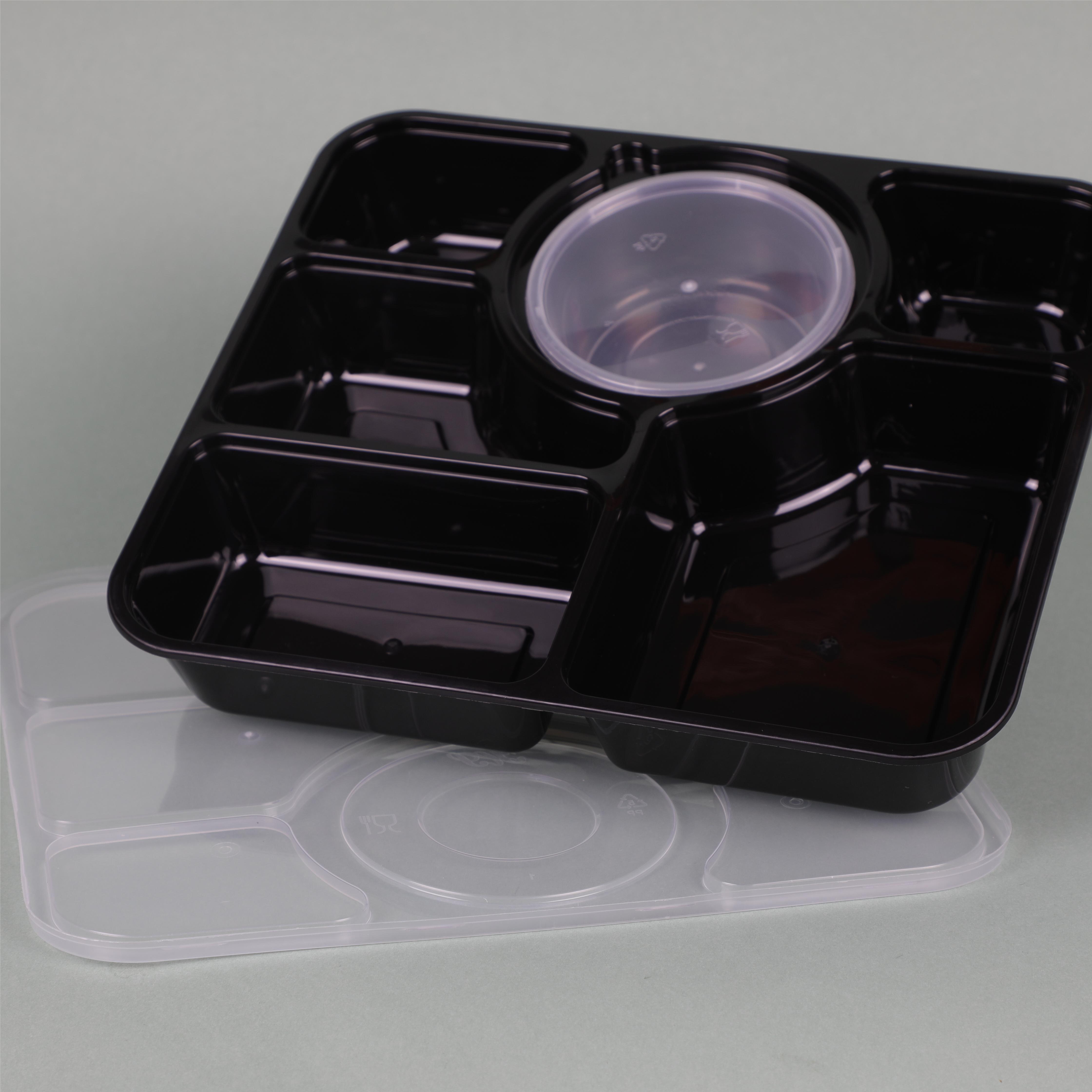Одноразовая биоразлагаемая коробка для еды PLA Lunch Box-wallis