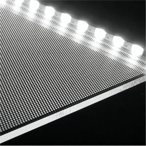 Высококачественная акриловая панель с лазерным точечным световодом-WallisPlastic