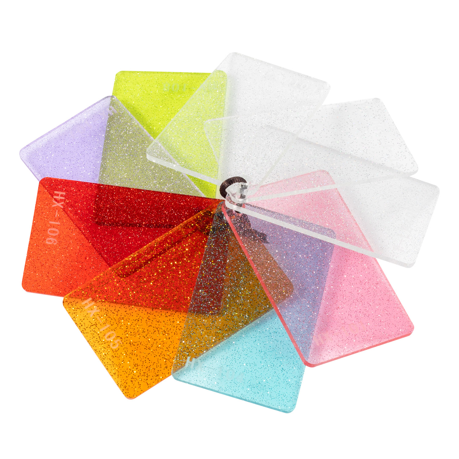 Декоративный акриловый лист из плексигласа с блестками по индивидуальному заказу-WallisPlastic