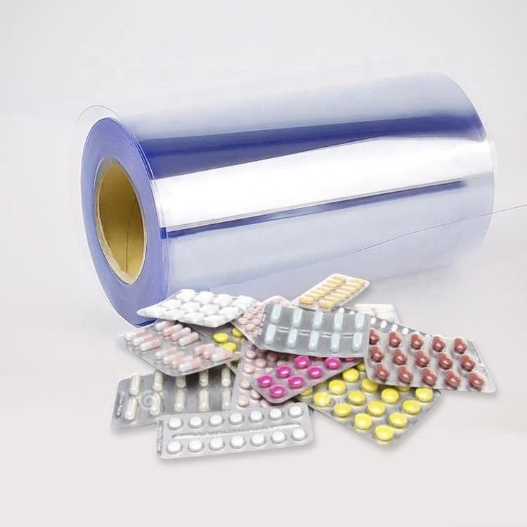 Прозрачная цветная рулонная пленка из ПВХ для фармацевтической продукции Blister-WallisPlastic